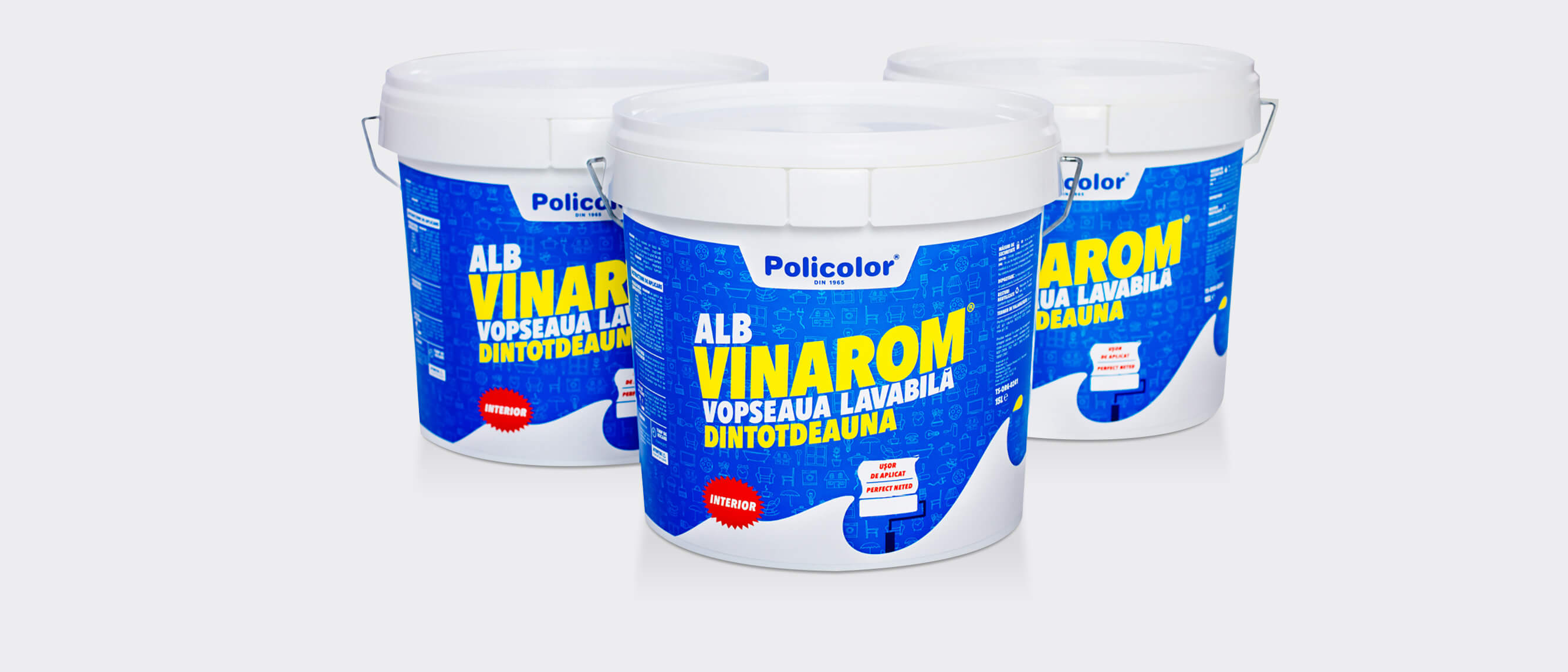 Vinarom paint buckets